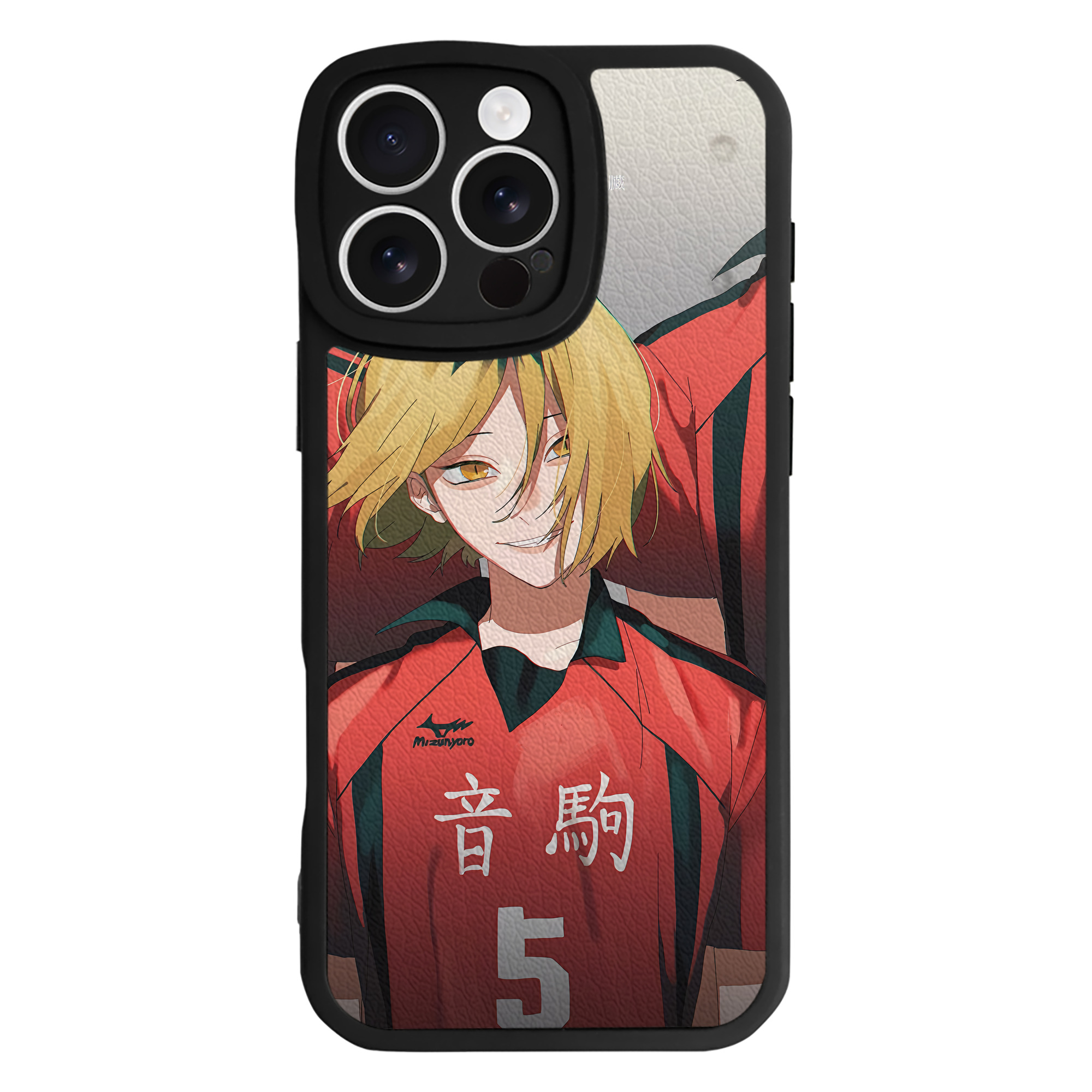 ハイキュー!! Haikyu!! 【iPhone 16シリーズ対応】シリコンスマホケース（レザー調） 材質：シリコン